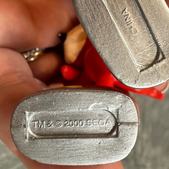 Sega Sonic Hedgehog Series Knuckles Echidna Action Figure 2000 Jazzwares - Picture 7 of 8